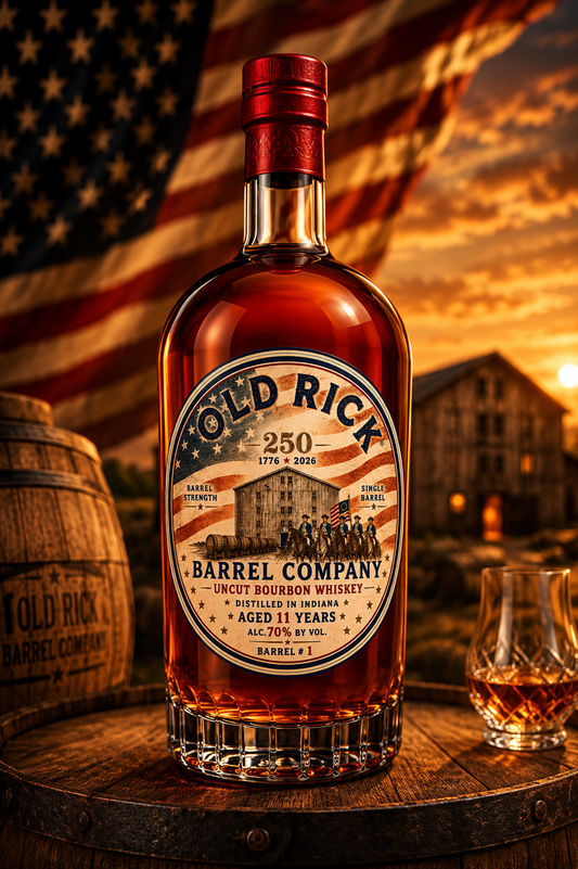 Old Rick 11-Year Hazmat 250th Bottle